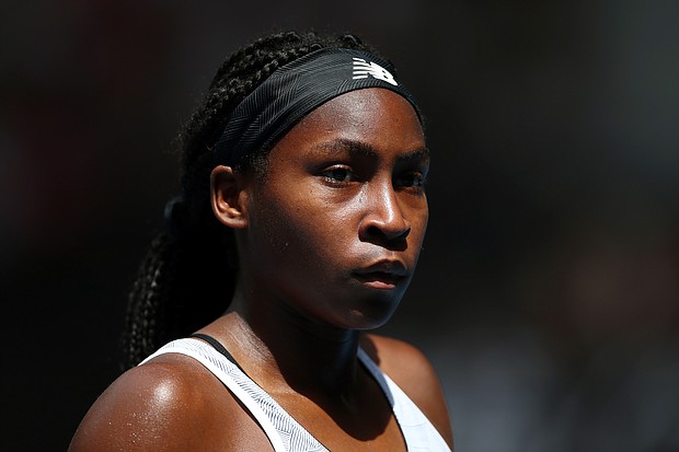 Coco Gauff, seen here at the 2020 Australian Open at Melbourne Park on January 26, 2020 in Melbourne, Australia, exits the US Open as organizers use 'enhanced protocol plan' after positive Covid test./Credit:	Kelly Defina/Getty Images AsiaPac/Getty Images