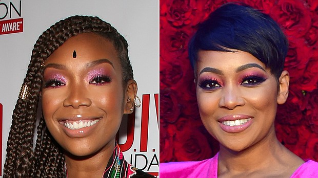 Singers Brandy, left, and Monica hosted a Verzuz battle on Instagram that drew in 1.2 million people on August 31, 2020.
Credit:	Getty Images