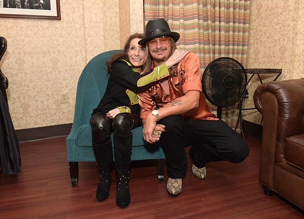 Loretta Lynn and Kid Rock attend the 2019 Nashville Songwriters Awards at Ryman Auditorium in Nashville./Credit:	Jason Kempin/Getty Images