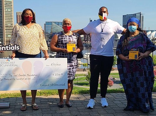 As a culmination of summer-long giveaways, the Joel Gamble Foundation partnered with Comcast to award more than a dozen technological ... As a culmination of summer-long giveaways, the Joel Gamble Foundation partnered with Comcast to award more than a dozen technological ...
