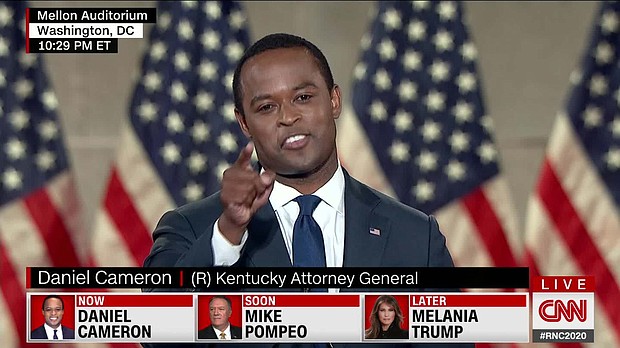 With Kentucky set to make a highly anticipated decision this week in the state's investigation into the police shooting of Breonna Taylor, all eyes are on the state's trailblazing Republican attorney general, whose office is overseeing the controversial case./Credit:	CNN