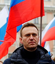 Russian opposition leader Alexei Navalny  in Moscow, Russia on February 24, 2019/Credit:	Sefa Karacan/Anadolu Agency/Getty Images