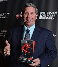 Mike Sexton was often called the "Ambassador of Poker."/Credit:	JB Lacroix/WireImage/Getty Images