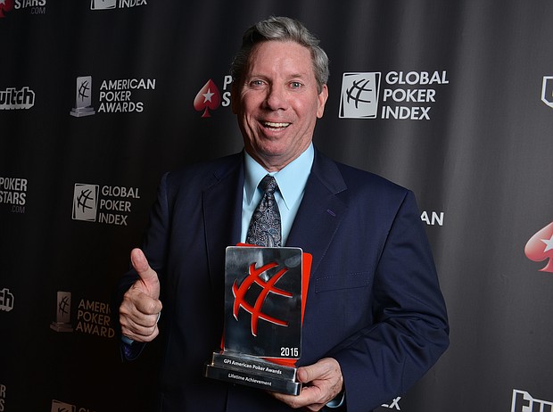 Mike Sexton was often called the "Ambassador of Poker."/Credit:	JB Lacroix/WireImage/Getty Images