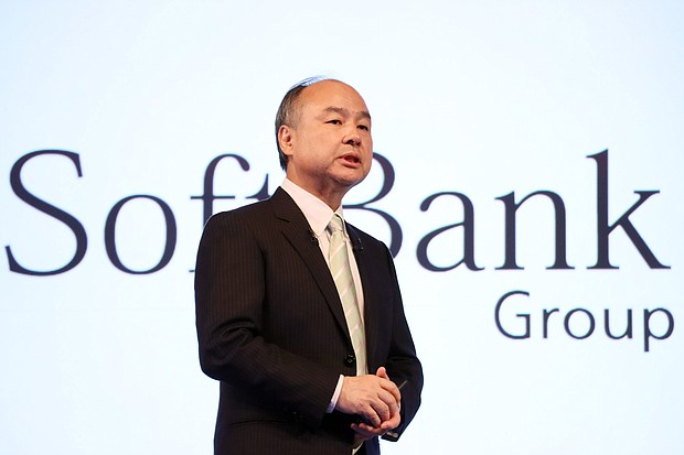 Softbank Group president Masayoshi Son announces the company's third quarter financial result ended December in Tokyo on Wednesday, February 12, 2020./Credit:	Yoshio Tsunoda/AFLO/Reuters