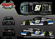Donate Life Virginia, the state’s organ registry organization, is the sponsor of the race car shown in this mock up that bears Christopher J. Woody’s likeness and will be driven in Saturday’s Federated Auto Parts 400 NASCAR Cup Series Playoff race in Richmond.