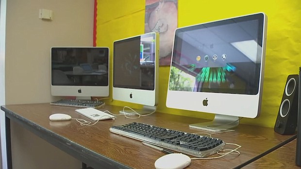 The first day of school in Hartford was postponed on Tuesday after a ransomware attacked crippled critical systems./Credit:	WFSB