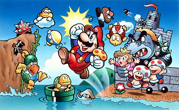 In 1985, a little Italian plumber became the face of video games, and changed the way we play them./Credit:	Nintendo