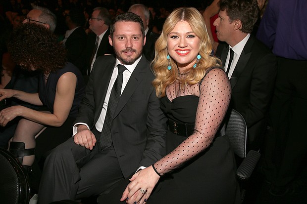 Singer Kelly Clarkson (R) and Brandon Blackstock attend the 55th Annual GRAMMY Awards at the Staples Center on February 10, 2013 in Los Angeles, California./Credit:	Christopher Polk/Getty Images North America/Getty Images for NARAS