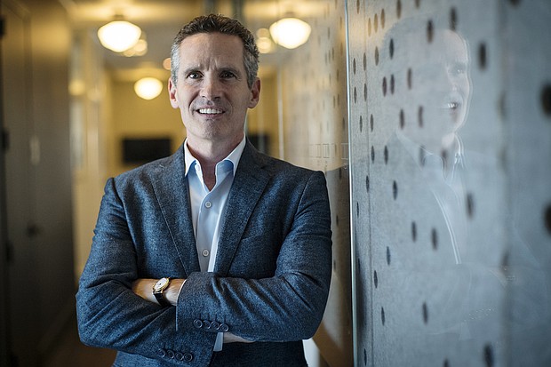 Dan Springer, a 25-year veteran of Silicon Valley and the CEO of DocuSign, acknowledges the tech boom is startling. "It is a little bit mind-blowing," Springer said in an interview. "I don't feel like we're in a bubble. I do think there is substance behind the valuations."/Credit:	David Paul Morris/Bloomberg/Getty Images