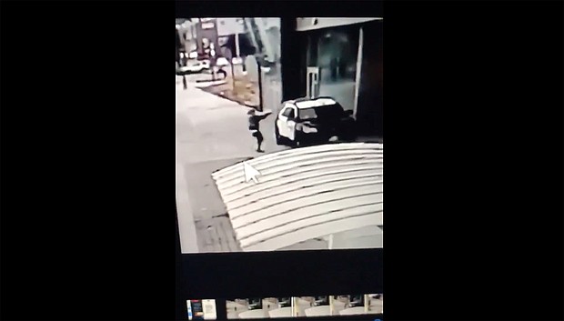 The gunman fired into the deputies' car without any provocation./Credit:	Los Angeles County Sheriff's Department