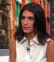 Michael Cohen's daughter says she was taken aback by President Donald Trump's behavior toward her father./Credit:	CNN