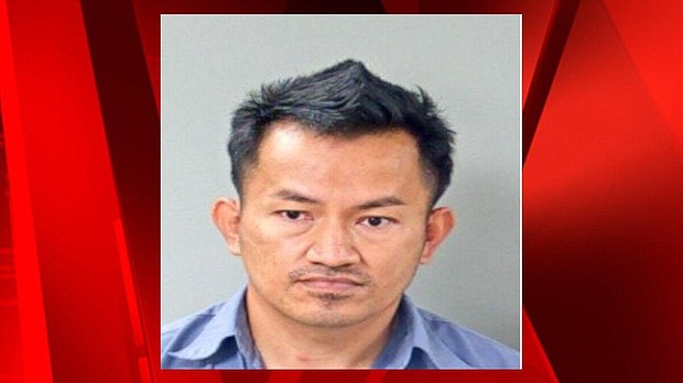 Nam Dinh has been charged with sexual battery by Murfreesboro Police./Credit:	WSMV via MPD