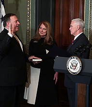 Secretary of State Mike Pompeo's wife asked State Department staff to help send personal family Christmas cards, according to an email exchange obtained by the State Department Office of Inspector General as part of an investigation into potential misuse of taxpayer resources, a source familiar with the investigation told CNN./Credit:	Alex Wong/Getty Images