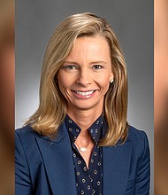 One of Berkshire Hathaway's largest units, BNSF Railway, just named Kathryn Farmer as its first female CEO./Credit:	BNSF
