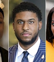 Timothy Webb and Rashae Bey came up with the plan while still in college and worked with real estate agent Kayla Rogers to carry it out./Credit:	Kristerpher J Smith, Kristen Gordon