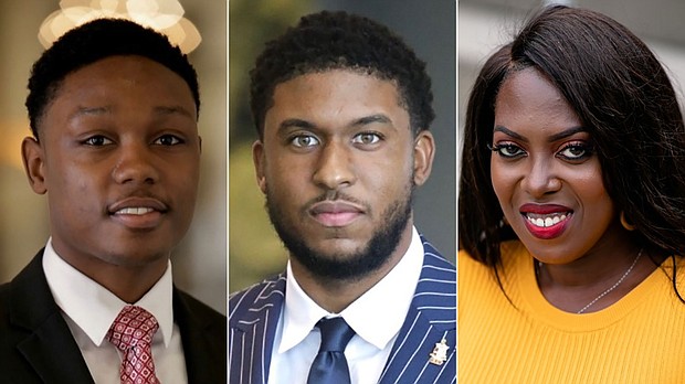 Timothy Webb and Rashae Bey came up with the plan while still in college and worked with real estate agent Kayla Rogers to carry it out./Credit:	Kristerpher J Smith, Kristen Gordon