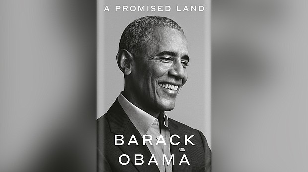Former President Barack Obama's long-awaited presidential memoir is coming this year -- but not until after the November election./Credit: Penguin Random House