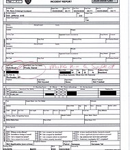 In an incident report filed by police officers, Daniel Prude's name is circled in red next to a handwritten note saying, "make him a suspect."/Credit:	City of Rochester