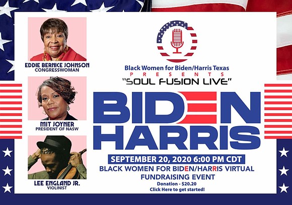 You are cordially invited to a Virtual Fundraiser Concert and Voter Registration Event on Sunday, September 20, 2020 at: 7:00PM …