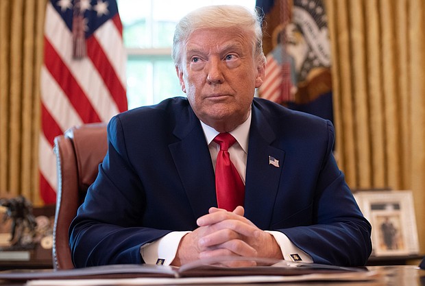 A woman suspected of sending a letter containing the poison ricin to President Donald Trump was arrested as she tried to enter the US from Canada./Credit: SAUL LOEB/AFP/Getty Images