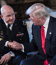 President Donald Trump's former national security adviser H.R. McMaster said the withdrawal of US troops from places like Afghanistan and Germany are "mistakes" from a long-term national security perspective and called for a sustained commitment to assisting the Afghan government and its security forces./Credit: NICHOLAS KAMM/AFP/Getty Images