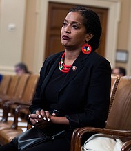 Rep. Jahana Hayes, a Democrat from Connecticut, announced that she has tested positive for Covid-19./Credit: Tom Williams/CQ-Roll Call/Getty Images