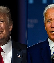 President Donald Trump enters the final six weeks of the election season as the underdog as Joe Biden maintains his edge both nationally and in many of the critical battleground states that will determine the outcome./Credit: Getty Images