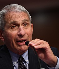 Dr. Anthony Fauci on Sept. 22 said the nearing prospect of the US reaching 200,000 coronavirus deaths is "very sobering, and in some respects, stunning," while adding that Americans should trust medical experts despite at times conflicting signals from the highest levels of government.
Credit: Pool/Getty Images
