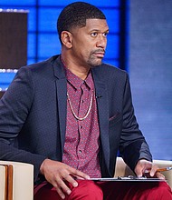 ESPN analyst Jalen Rose joined a growing list of celebrities, politicians and athletes weighing in amid national frustration and anger that none of the three officers involved in Breonna Taylor's death were charged with her killing. In this photo, Jalen Rose appears in 2019 on a TV game show./Credit: Eric McCandless/ABC/Getty Images