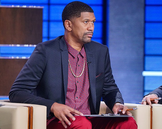 ESPN analyst Jalen Rose joined a growing list of celebrities, politicians and athletes weighing in amid national frustration and anger that none of the three officers involved in Breonna Taylor's death were charged with her killing. In this photo, Jalen Rose appears in 2019 on a TV game show./Credit: Eric McCandless/ABC/Getty Images