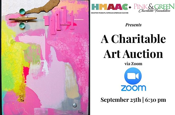 HMAAC in partnership with the Pink & Green Charitable Foundation is bringing to you a Zoom Art Auction you definitely ...