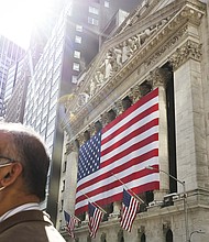 A view of the New York Stock Exchange in New York, New York on September 21, 2020. Stocks are rallying on hopes of a stimulus package./Credit:	Justin Lane Lane/EPA-EFE/Shutterstock
