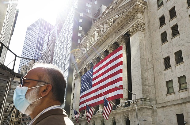 A view of the New York Stock Exchange in New York, New York on September 21, 2020. Stocks are rallying on hopes of a stimulus package./Credit:	Justin Lane Lane/EPA-EFE/Shutterstock