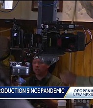 Things are starting to pick up for New Mexico's film industry. The first production since the pandemic started is currently underway and, according to the state's film office, the pandemic has made New Mexico even more appealing to Hollywood./Credit:	KOAT