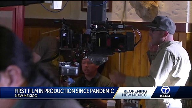 Things are starting to pick up for New Mexico's film industry. The first production since the pandemic started is currently underway and, according to the state's film office, the pandemic has made New Mexico even more appealing to Hollywood./Credit:	KOAT