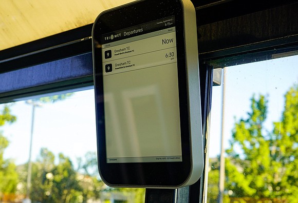TriMet is bringing new electronic digital information displays to bus stops and transit centers. The new technology also comes as ... TriMet is bringing new electronic digital information displays to bus stops and transit centers. The new technology also comes as ...