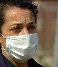 Sofia Khalil, a South Side landlord, says her tenants have not paid rent in months – in fact, they owed her thousands before COVID-19./Credit:	WBBM