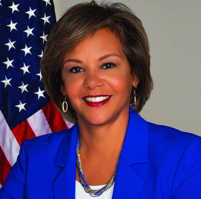 Congresswoman Robin Kelly has introduced H.R. 8200, the Ending Health Disparities during COVID-19 Act, which focuses on data collection, contact tracing, health IT, insurance access, community grants, public awareness and increased federal oversight. Photo courtesy of Congresswoman Robin Kelly