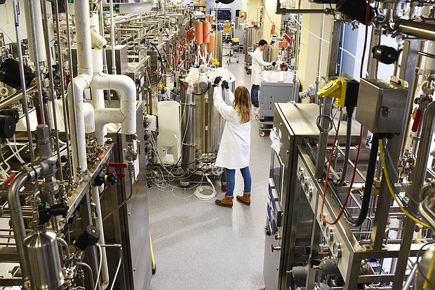 New York state based biotech company, Regeneron, is working on an antibody therapy to treat, and possibly prevent, Covid-19.
Credit:	Regeneron