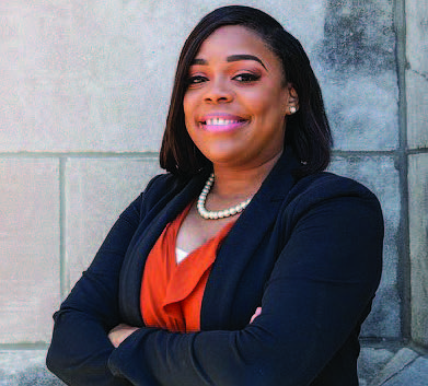 Kina Collins is the executive director of the Gun Violence Prevention Education Center and Illinois Council Against Handgun Violence. Collins also co-authored statewide legislation that established the Illinois Council on Women and Girls Act in 2018. Photo Courtesy of Kina Collins