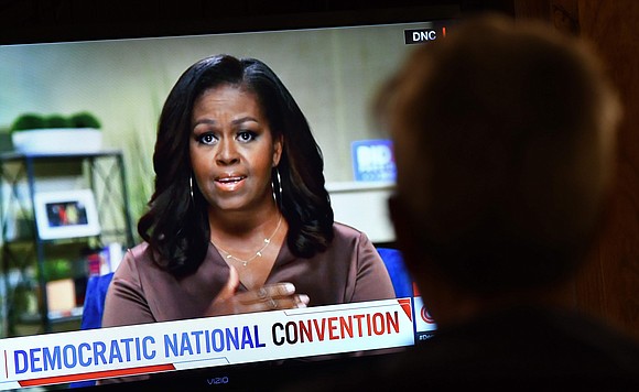 Former first lady Michelle Obama made her closing message to Americans in a campaign video released less than a month …