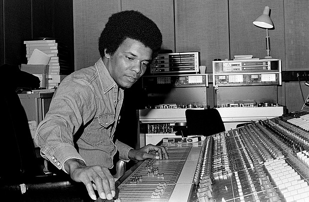 Johnny Nash, seen here in a 1975 photo taken at Whitfield Street Studios in London, died Tuesday morning, his son, John Nash, told CNN.
Credit:	Tom Sheehan/Sony Music Archive via Getty Images