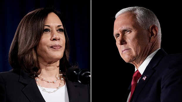 Vice President Mike Pence and Sen. Kamala Harris are participating Wednesday in the lone vice presidential debate of the 2020 election.
Credit:	Getty