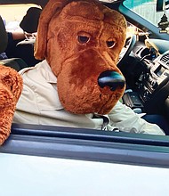 McGruff the Crime Dog, Richmond Police Chief Gerald M. Smith, Mayor Levar M. Stoney and other city officials came out Tuesday evening for National Night Out, the annual police-sponsored event to build bridges within the community. Because of the coronavirus pandemic, the event, typically held in August, was moved to Oct. 6. Richmond held a scaled-down celebration with McGruff as part of a police motorcade that made stops at seven community events throughout the city, beginning with the kickoff at the Jefferson Davis Civic Association’s event in South Side.