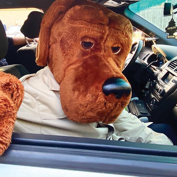 McGruff the Crime Dog, Richmond Police Chief Gerald M. Smith, Mayor Levar M. Stoney and other city officials came out Tuesday evening for National Night Out, the annual police-sponsored event to build bridges within the community. Because of the coronavirus pandemic, the event, typically held in August, was moved to Oct. 6. Richmond held a scaled-down celebration with McGruff as part of a police motorcade that made stops at seven community events throughout the city, beginning with the kickoff at the Jefferson Davis Civic Association’s event in South Side.