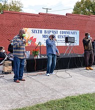 Attendees also enjoyed music by The Gospel Truth as well as a performance by the Rev. Almeta Ingram-Miller. The center, located at Idlewood Avenue and Addison Street, is the vision and work of Dr. Bibbs, pastor of Sixth Baptist Church, and church leaders. The center will be open for the distribution of food, personal protective equipment and spiritual nourishment during the pandemic. Among those attending the grand opening were Mayor Levar M. Stoney and Delegate Betsy B. Carr.