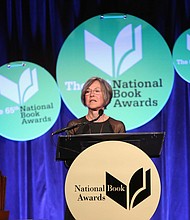 The 2020 Nobel Prize in Literature has been awarded to the American poet Louise Glück "for her unmistakable poetic voice that with austere beauty makes individual existence universal."
Credit:	Robin Marchant/Getty Images