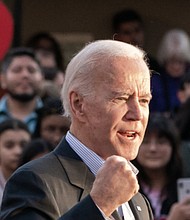 former Vice President and Democratic Presidential Nominee Joe Biden