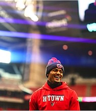 Houston Texans Quarterback Deshaun Watson